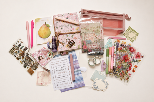 Blush Garden Journaling Bundle