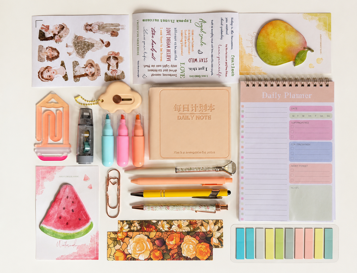 Peach Daily Note Bundle