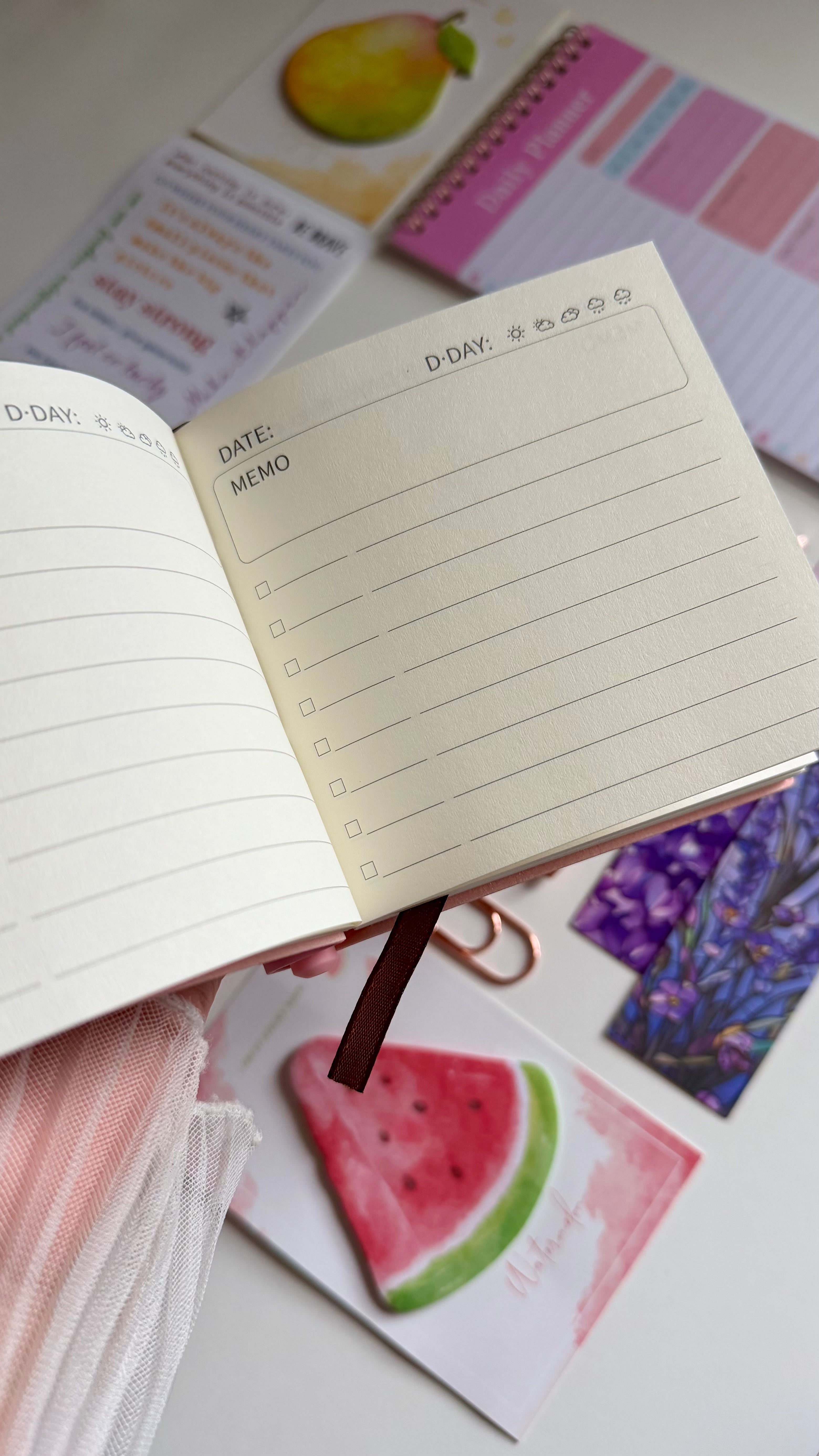 Pink Daily Note Bundle
