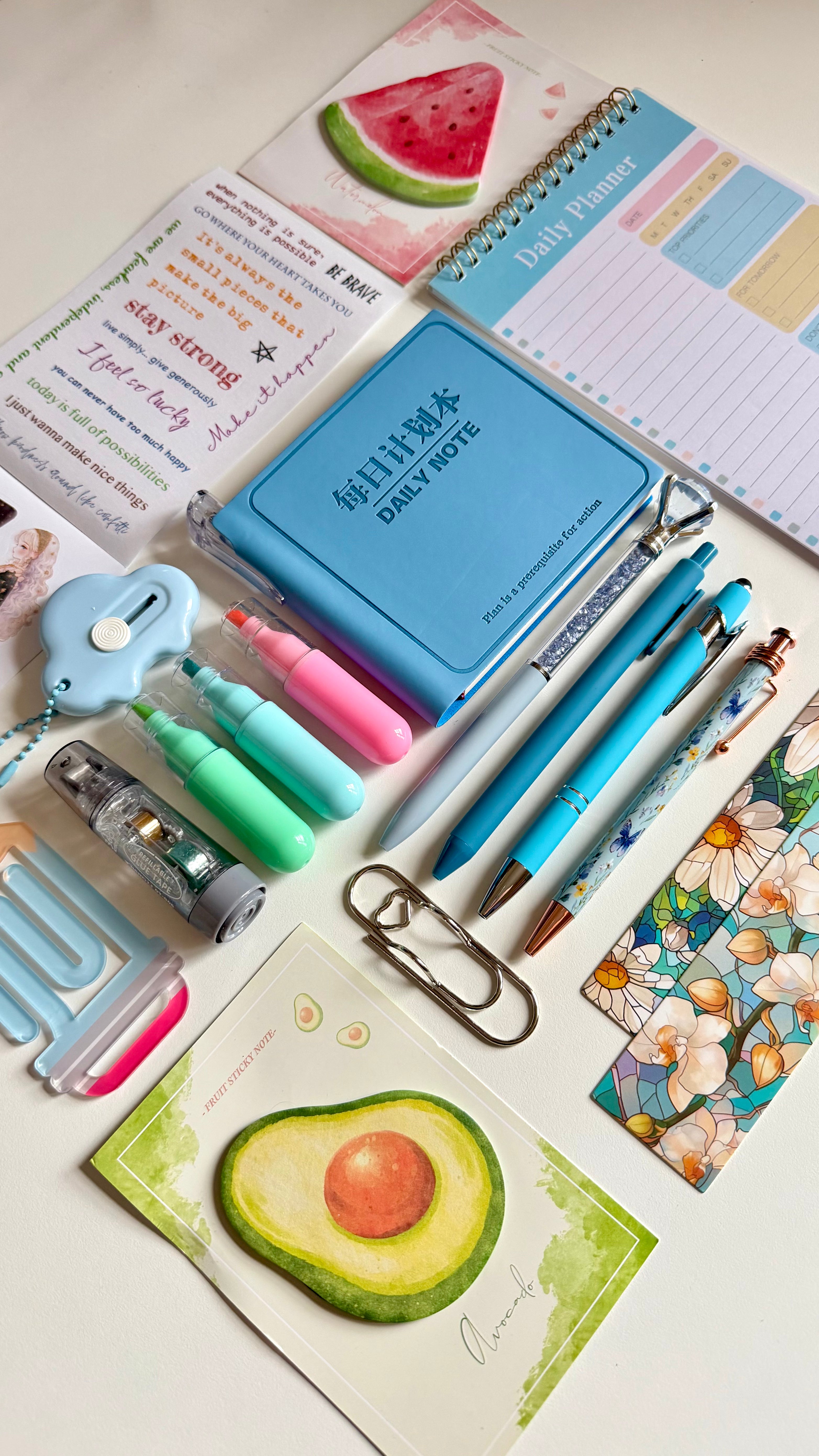 Blue Daily Note Bundle