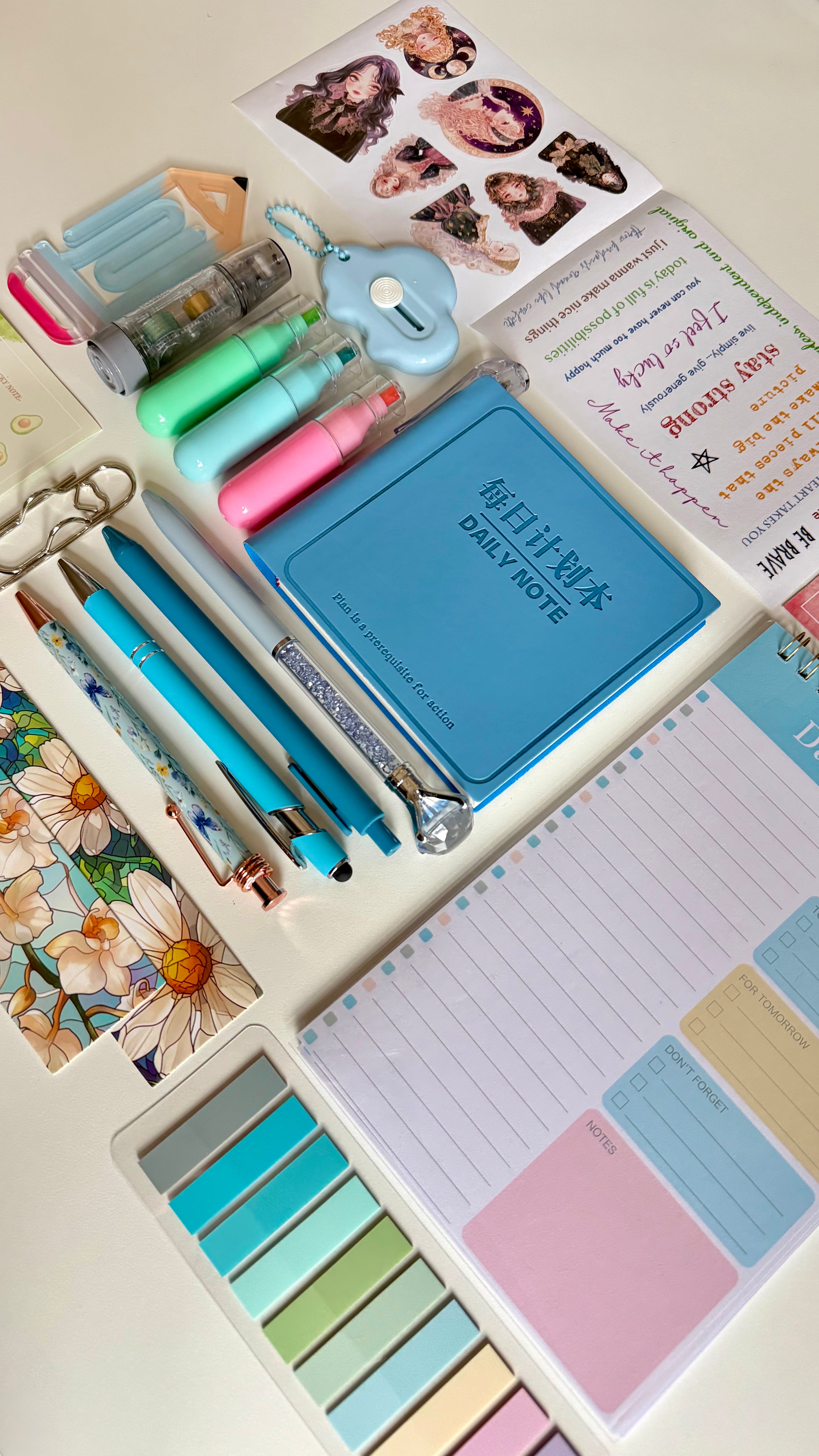 Blue Daily Note Bundle
