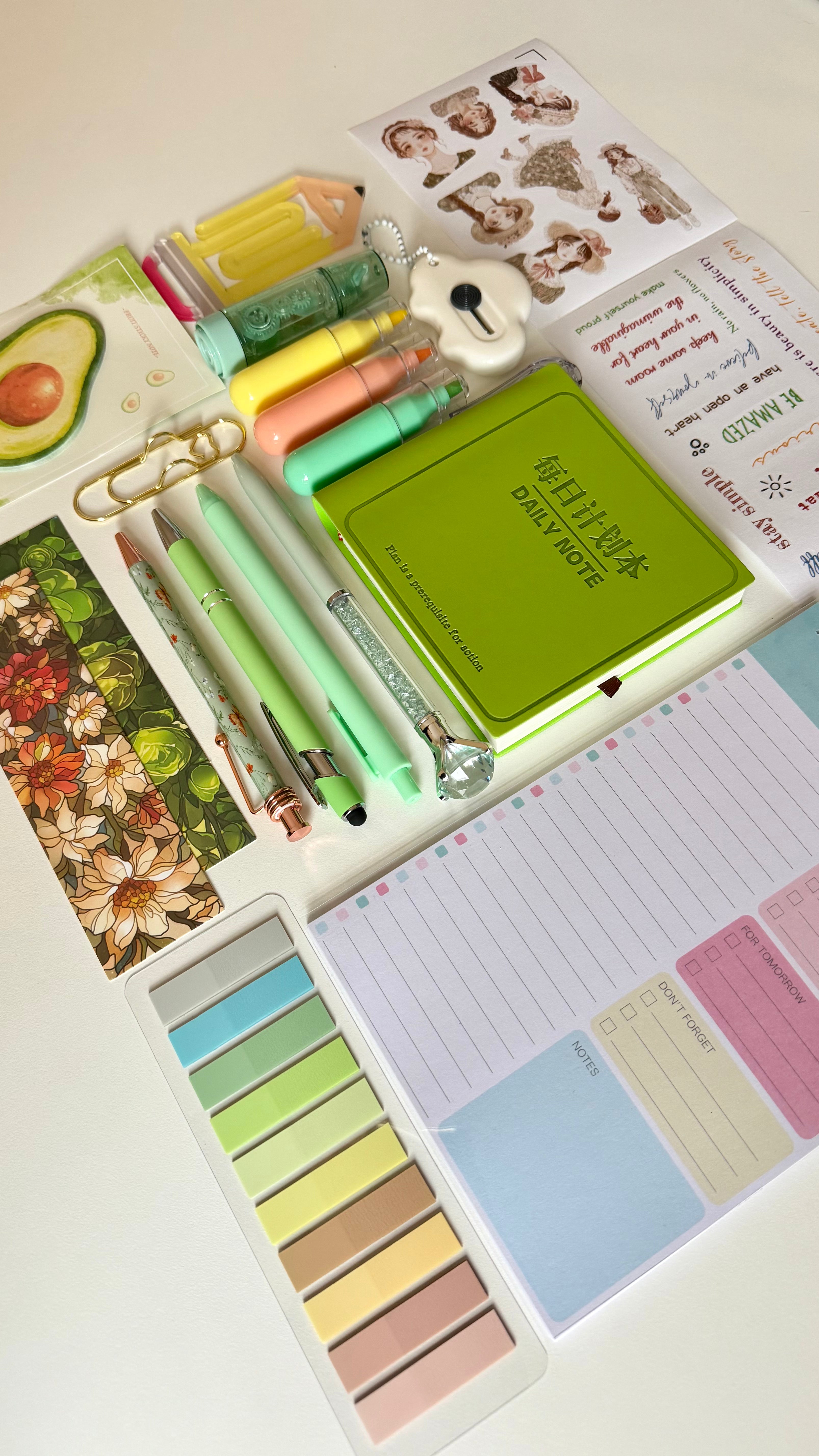 Green Daily Note Bundle