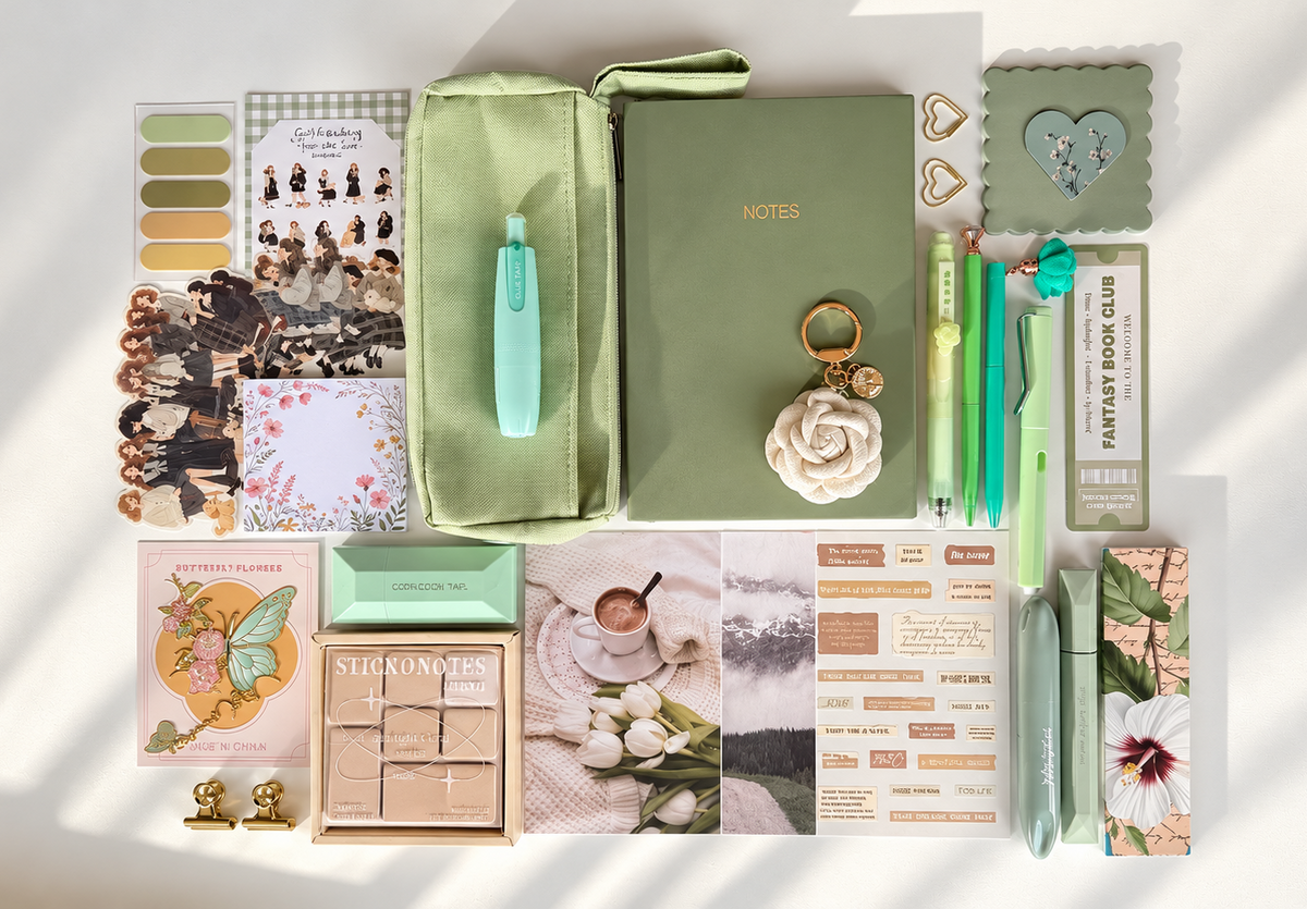 Meadow Bloom Stationery Set | Notebook Set