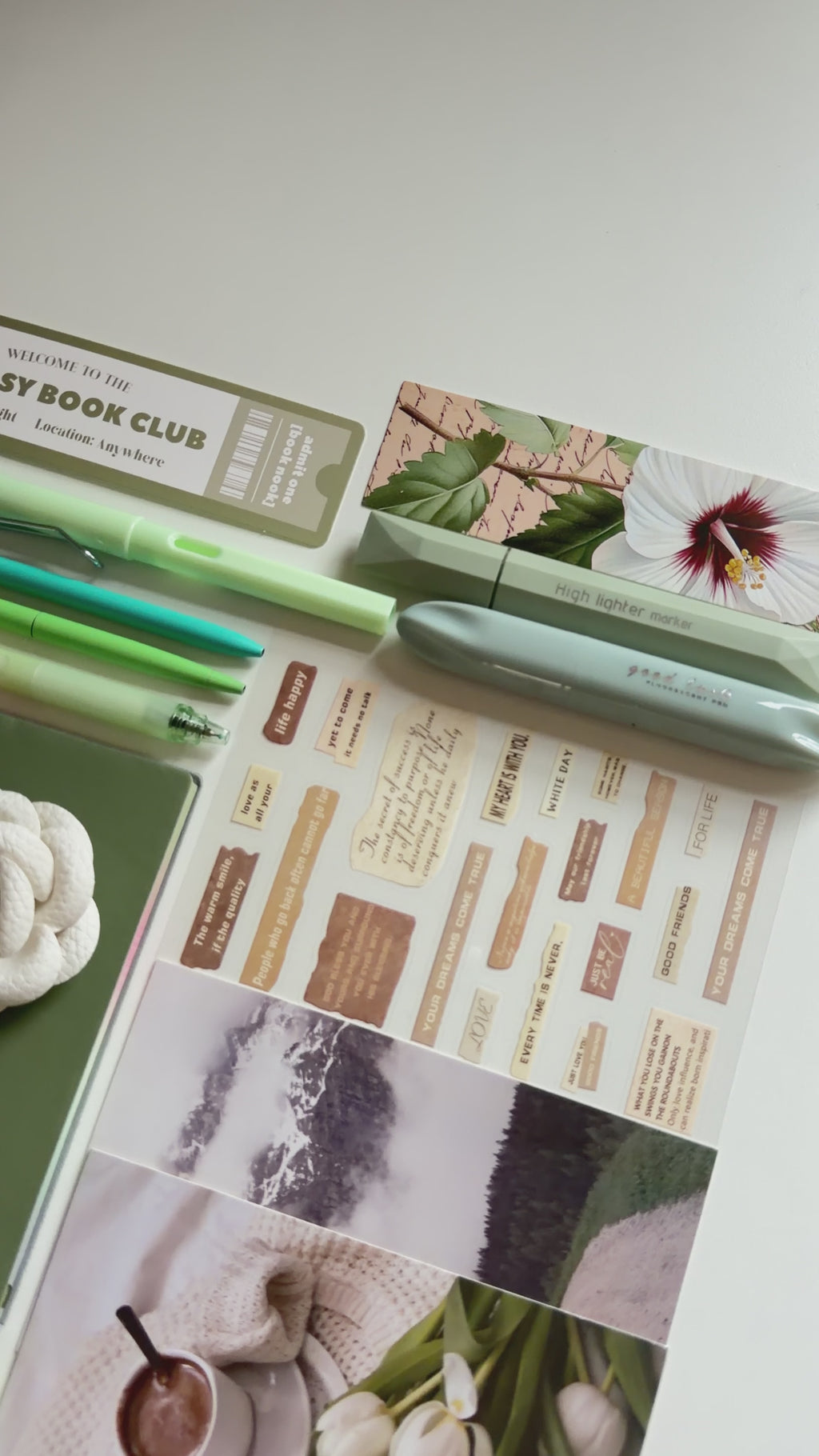 Meadow Bloom Stationery Set | Notebook Set